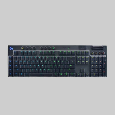 Clear Silicone Keyboard cover For Logitech G915 G913 Wireless Mechanical 109 key - Image 1 of 3