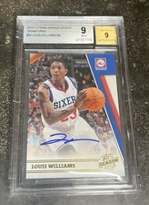 2010-2011 Panini Season Update Signatures #24 Louis Williams /199 - BGS 9 Graded