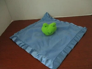 SMALL WONDERS Blue with Green FROG LOVEY - Picture 1 of 2