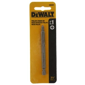 Broca de alimentación Phillips DeWALT DW2031 #1, 3-1/2" de longitud - Imagen 1 de 17