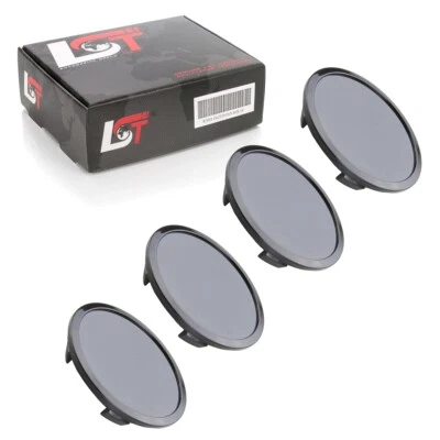 4X Cappuccio Coprimozzo Copertura Coprimozzo Nero Ø 68,5Mm Per DAIMLER Foto 1 de 4