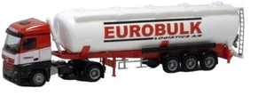 HO Scale Trucks - 75004 - MB ACTROS STREAMLINE SEMI WITH "EUROBULK LOGISTICS - Picture 1 of 1
