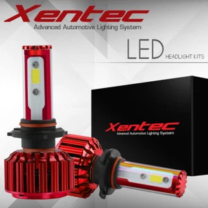 Kit de faros LED 200W 20000 LM 9005 HB3 bombilla de haz alto 6500K blanca alimentación Xentec - Imagen 1 de 11