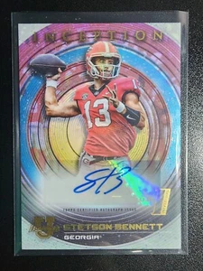 STETSON BENNETT 2022-23 Bowman University Inception AUTO LOS ANGELES RAMS - Picture 1 of 2