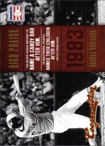 2012 Panini Cooperstown High Praise #19 Brooks Robinson - NM-MT