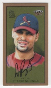 2003 Topps 205 Polar Bear Albert Pujols St. Louis Cardinals #3