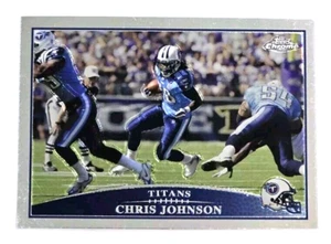 2009 Topps Chrome Chris Johnson Tennessee Titans #TC39 - Bild 1 von 2