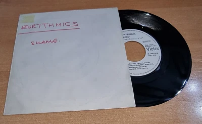 EURYTHMICS Shame 7" SPAIN PROMO SINGLE VINYL ULTRA RARE 1987 ANNIE LENNOX RARE - Image 1 of 3