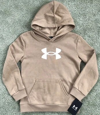 Nuevo con etiquetas Under Armour Niños Jóvenes Talla 7 Ropa Deportiva Polar Sudadera con Capucha Camel Nuevo Talla 7 Foto 1 de 4