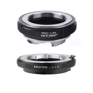 Adapter M42-CR for M42 mount lens to CANON EOS RF Mount Camera - Picture 1 of 7