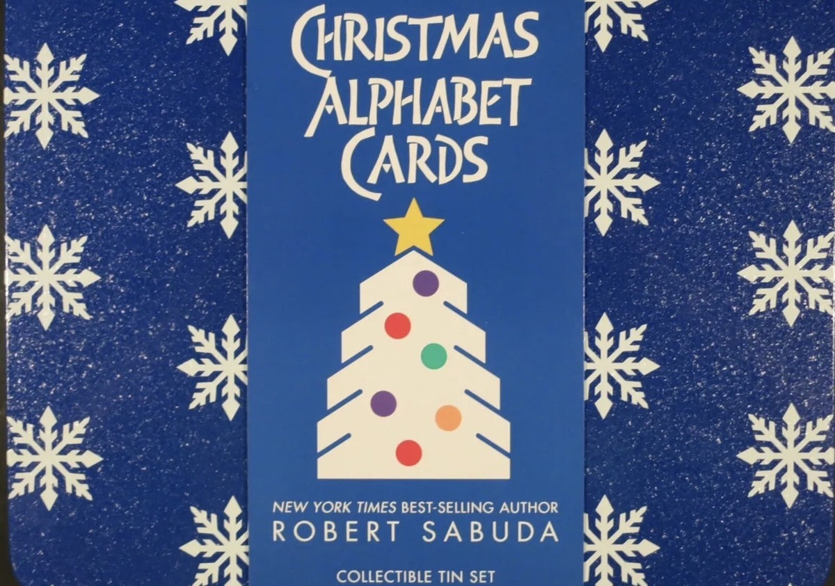 NIB Christmas Alphabet Cards By Robert Sabuda 26 Pop-up Cards In 