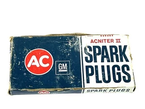 NOS AC GM ACNITER II 8 SPARK PLUGS R45TS  5613303 In Boxes - Picture 1 of 5