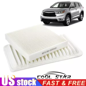 Combo de filtro de cabina y aire para motor Toyota Highlander de 3,5 L 2008-2013 - Imagen 1 de 7