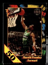 1992-93 WILD CARD 50 STRIPE HAROLD PRESSLEY