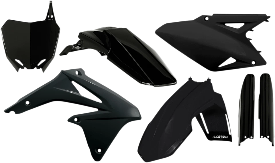 Acerbis Full Plastic Body Kit Black For Suzuki RMZ 450 2008-2017 2198040001 Foto 1 de 1