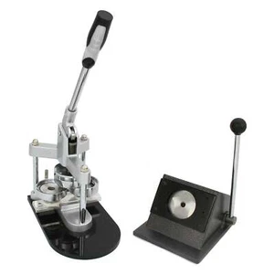 Máquina Corta Botones Prendedores 25mm y Prensa PixMax - Imagen 1 de 12