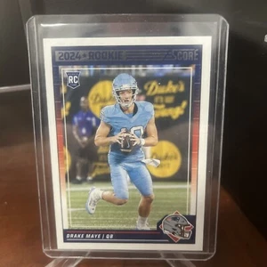 2024 Score - Rookie #303 Drake Maye (RC) New England Patriots UNC - Picture 1 of 2