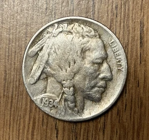 1934-D Buffalo Nickel - Picture 1 of 4