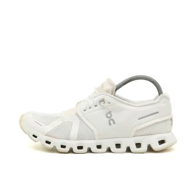 On Damen Cloud Schuhe weiß Mesh Low-Top Atmungsaktiv Laufschuh EU 42 - Bild 1 von 4