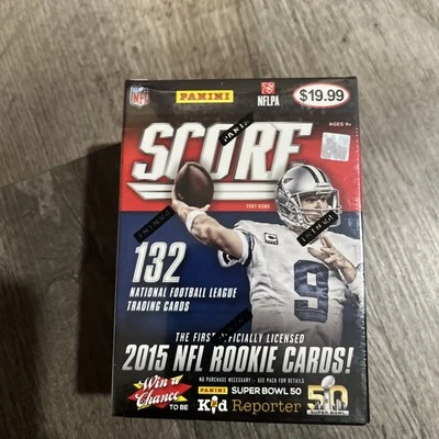 2015 Panini Score Football Blaster Box-11 Packs-12 Cards Per Pack-132 Total Card - Image 1 of 3