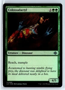 FOIL Colossadactyl The Lost Caverns of Ixalan – MTG Magic the Gathering Card - Picture 1 of 5