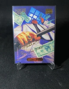 1994 Marvel Masterpieces Gold Foil Signature Series Kingpin #62 - Foto 1 di 2