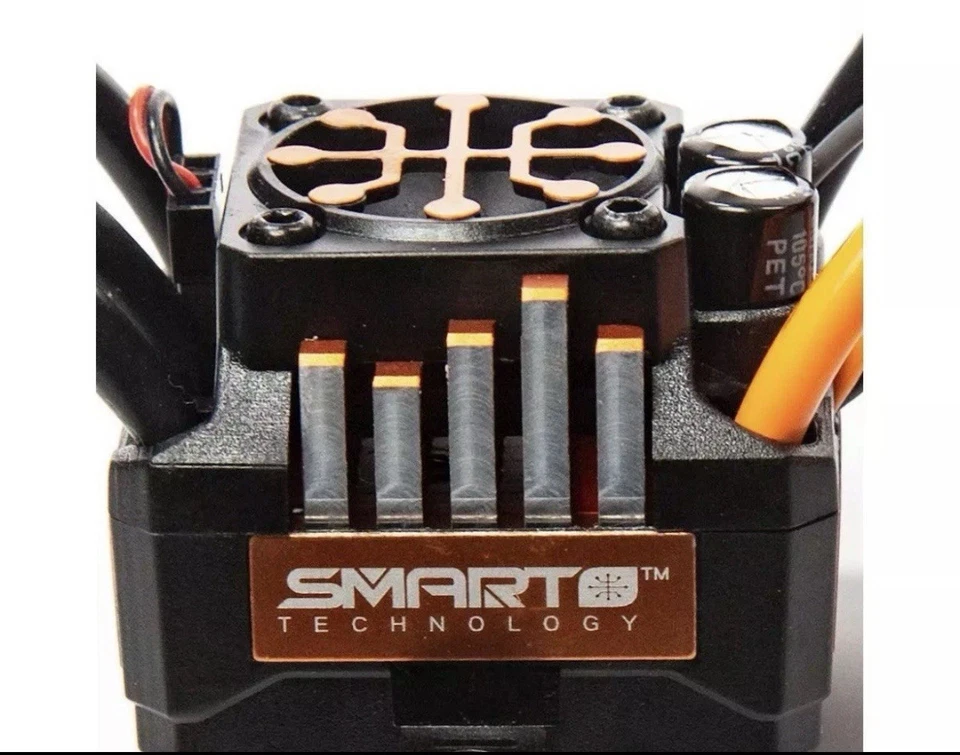 Spektrum RC Firma 100a Brushless Smart ESC 3s SPMXSE1100 - Image 1 of 3