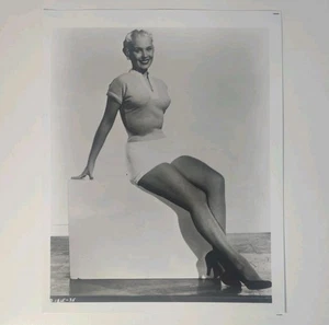 Actriz Jan Sterling Posando 8x10 Blanco y Negro Fotografía Actriz Pin Up - Imagen 1 de 1