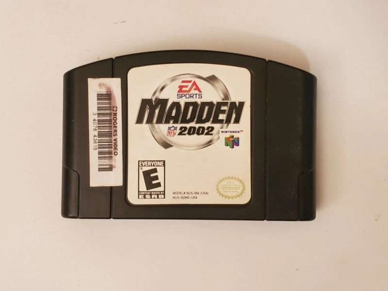 Madden 2002 (Nintendo 64 (N64)) - Image 1 of 2