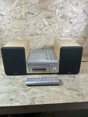 Denon UD-M30 CD Receiver with Denon SC-M54 Speakers & Remote - Tested & Working - Image 1 of 4