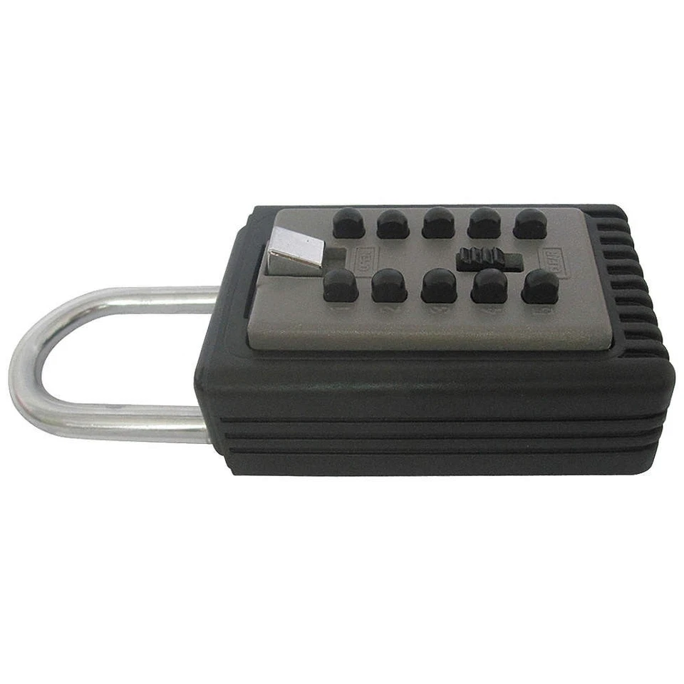 GRAINGER APPROVED 31NG37 Lock Box,Padlock,3 Keys 31NG37 - Image 1 of 1