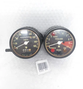 Conjunto velocímetro velocímetro genuino Suzuki GT185 GT 185 NUEVO DE STOCK - Imagen 1 de 8