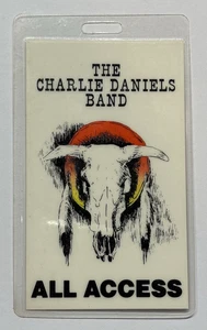 Vintage BACKSTAGE ALL-ACCESS PASS: The Charlie Daniels Band - Bild 1 von 2
