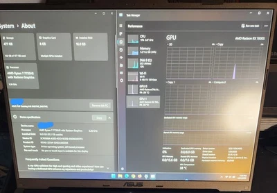 SSD ASUS TUF Gaming A16 16" FHD 165Hz Ryzen 7 7735HS RX7700S 16GB DDR5 512GB Foto 1 de 4