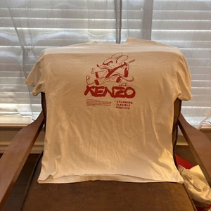 Kenzo Paris- RARE Kung Fu Rat T-Shirt -Xtra-Large (XL) - Picture 1 of 4