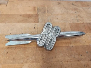 Vintage Original OEM 1951 1952 1953 Oldsmobile Rocket 88 Trunk Emblem 560070 - Picture 1 of 15