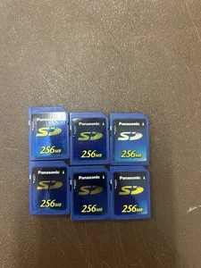 Panasonic 256MB 10 MB/s SD Memory Card - ONE PER PURCHASE - Picture 1 of 2
