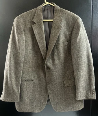 Gianfranco Ruffini Italy Brown Camel Hair Wool Blend Sport Coat Blazer 44R - Image 1 of 4