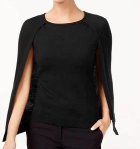 Suéter Kobi Halperin Lilianna Capa Negra Talla Mediana Chic Negocios - Imagen 1 de 9
