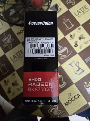 Tarjeta de gráficos PowerColor Fighter AMD Radeon RX 6700 XT 12 GB GDDR6 - Probada, funciona Foto 1 de 4