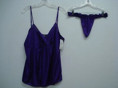 Muñeca bebé lencería Nancy King hecha en EE. UU. con tanga pijama talla pequeña PÚRPURA #379C Foto 1 de 2