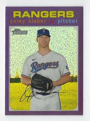 2020 Topps Heritage High Purple Chrome Refractors ~ Complete Your Set ~ You Pick - Image 1 of 4