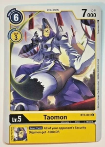 Digimon Taomon Battle of Omni BT5-041 C NM/M - Bild 1 von 1