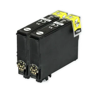 2 schwarze XL Tintenpatronen für Epson Expression Home XP-255 XP-342 XP-432 XP-452 - Bild 1 von 5