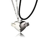 Fashion Women Men Magnetic Heart Couple Necklace Jewelry Gifts