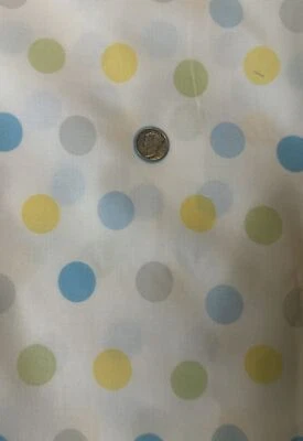 Tecido colorido de bolinhas de 1,5 jardas de fios de conexão (peça de 56x57 polegadas) - Imagem 1 de 2