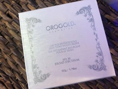 Orogold 24K Bio-Brightening Skin Tone Moisturizer SPF 30. 50g *BNIB* - Image 1 of 4