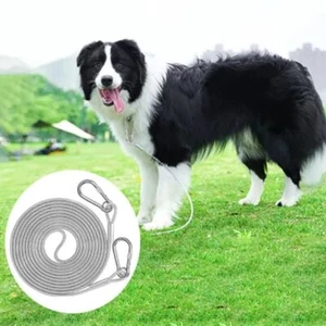 Cable de amarre multifuncional para perros correa tendedero con hebilla de metal - Imagen 1 de 14