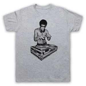 DJ BRUCE LEE ICONIC MARTIAL ARTIST HONG KONG UNOFFICIAL MENS & WOMENS T-SHIRT - Picture 1 of 23