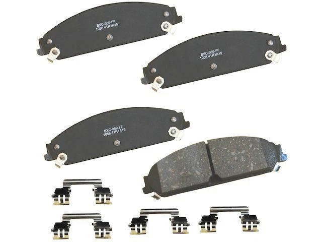 Juego de pastillas de freno delanteras para Chrysler 300 2006 2007 2008 2009 2010 SX854RV 2005-2018 Foto 1 de 1